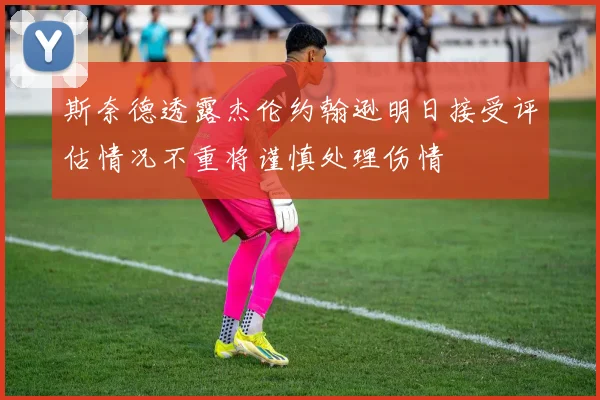 斯奈德透露杰伦约翰逊明日接受评估情况不重将谨慎处理伤情